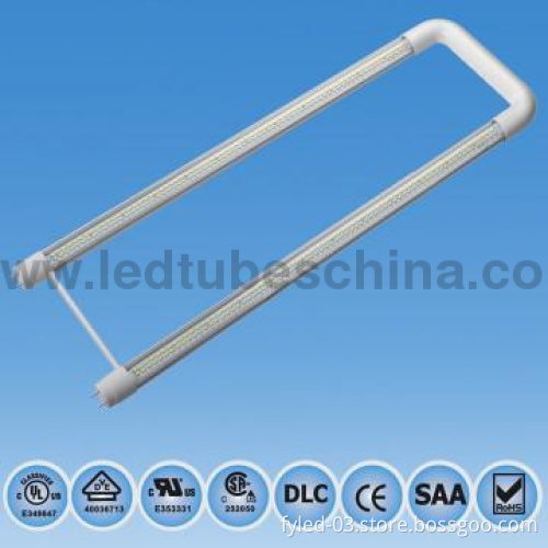 T8 led u bent tube internal external driver 18w ul cul